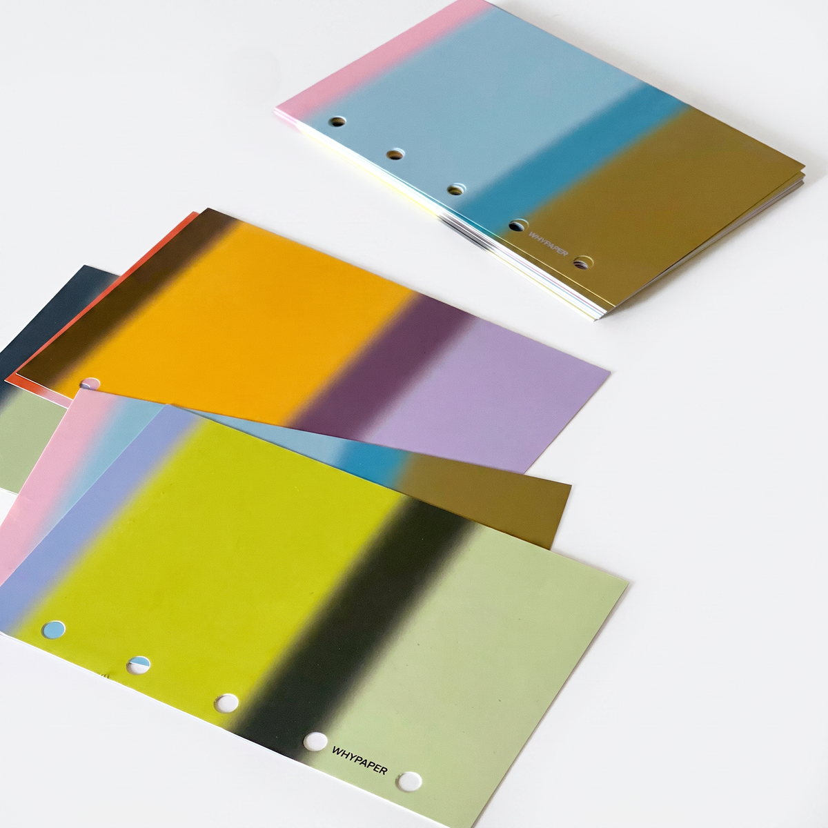 Gradient Color Loose-Leaf Inserts - Mini 5 / Mini 6 (Pocket)
