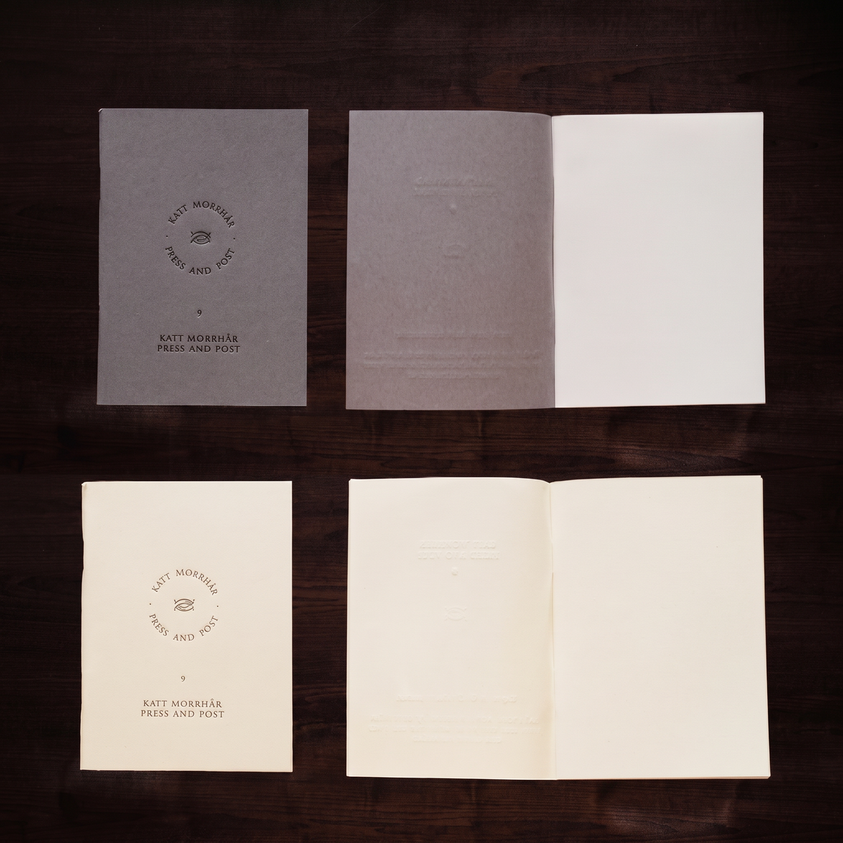 Round Trip Letterpress - TN Passport Notebook Set