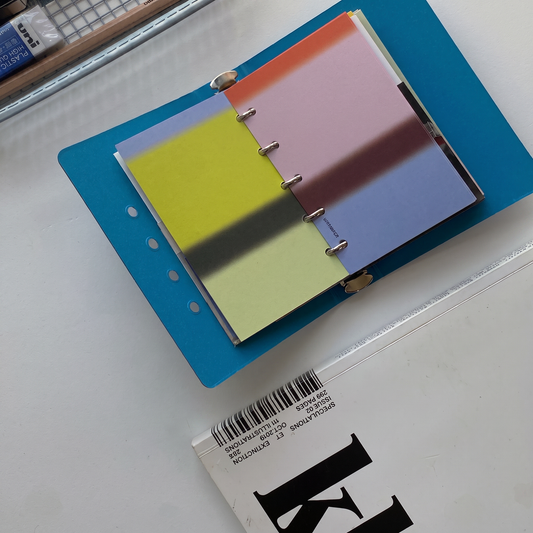 Gradient Color Loose-Leaf Inserts - Mini 5 / Mini 6 (Pocket)