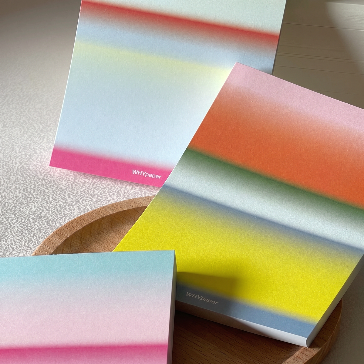 Gradient Memo Paper Sampler Set - Dawn, Morning Mist & Dusk