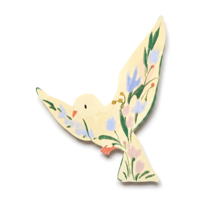 Spring Birds Die-Cut Memo Paper Set