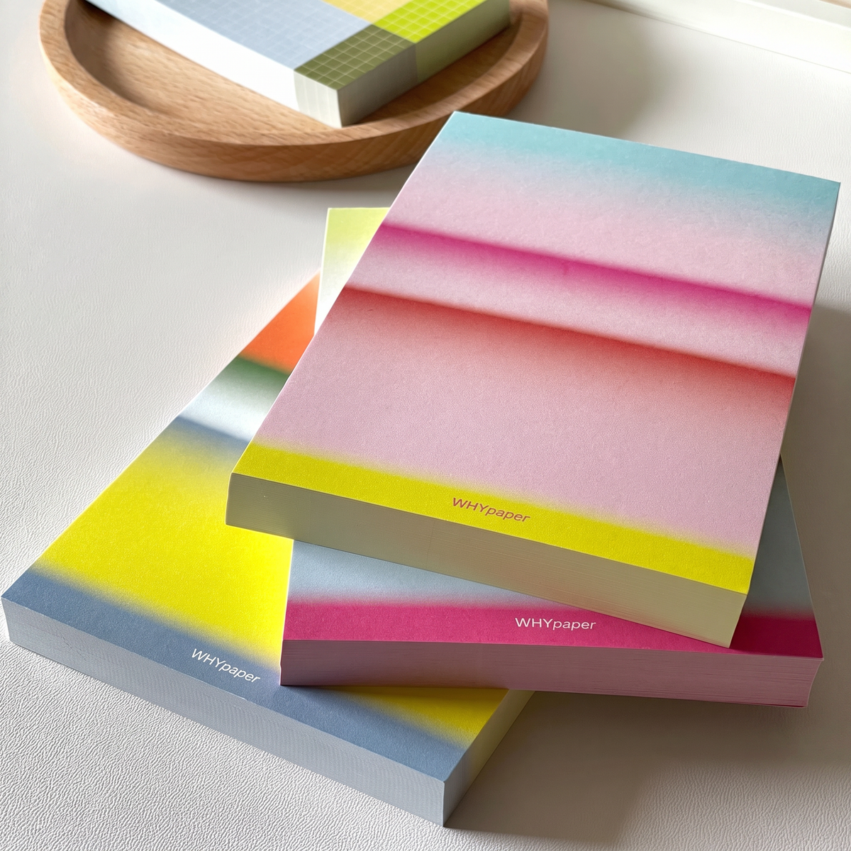 Gradient Memo Paper Sampler Set - Dawn, Morning Mist & Dusk