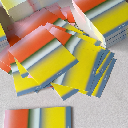 Gradient Memo Paper Sampler Set - Dawn, Morning Mist & Dusk