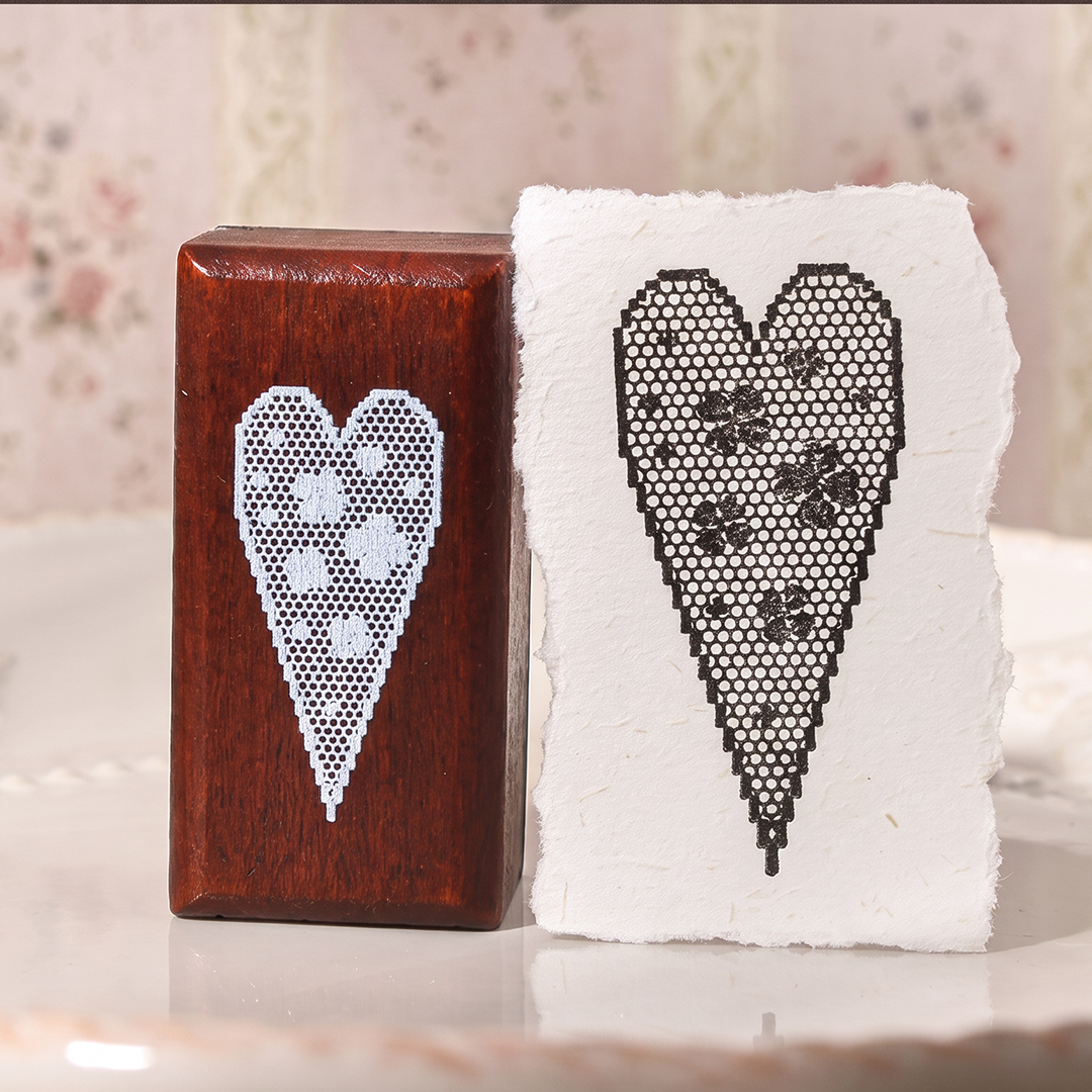 Evening Breeze Lace Wooden Stamp Collection