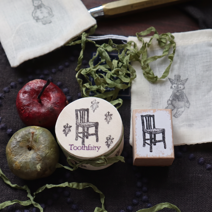 Antique Dollhouse Wooden Stamp Collection