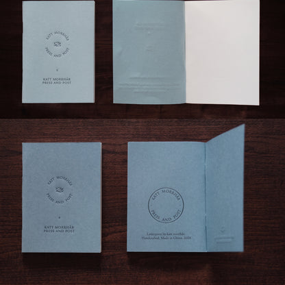 Round Trip Letterpress - TN Passport Notebook Set