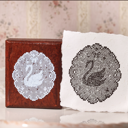 Evening Breeze Lace Wooden Stamp Collection