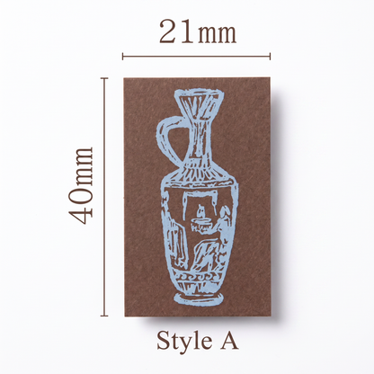 Roman Pottery Jar Wooden Stamp Collection