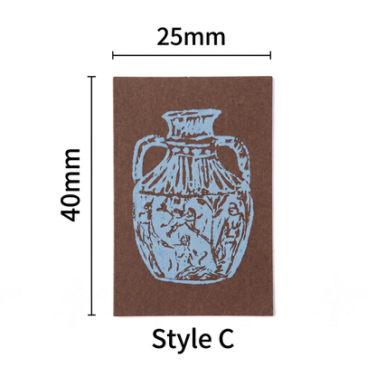Roman Pottery Jar Wooden Stamp Collection