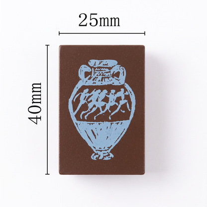Roman Pottery Jar Wooden Stamp Collection
