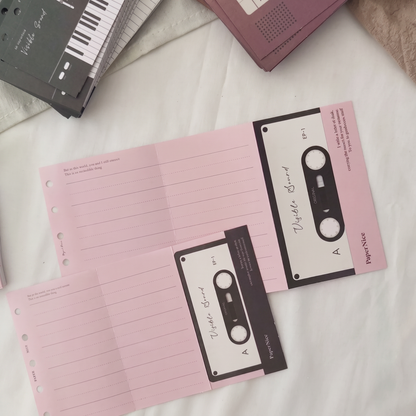 Visible Sound Tri-Fold Planner Inserts - Mini 5 / Mini 6 (Pocket) / Personal
