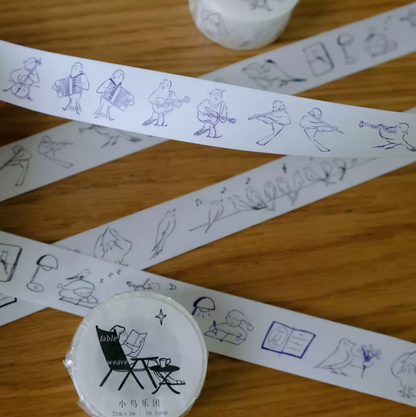 Bird Washi Tape - Birdwatching / Little Bird Orchestra