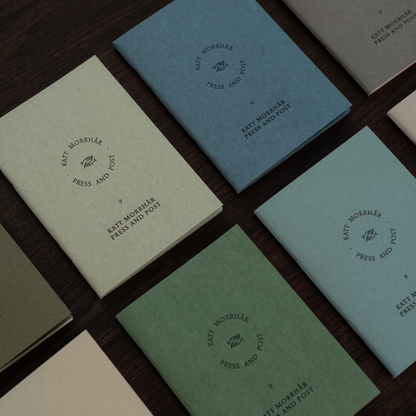 Round Trip Letterpress - TN Passport Notebook Set