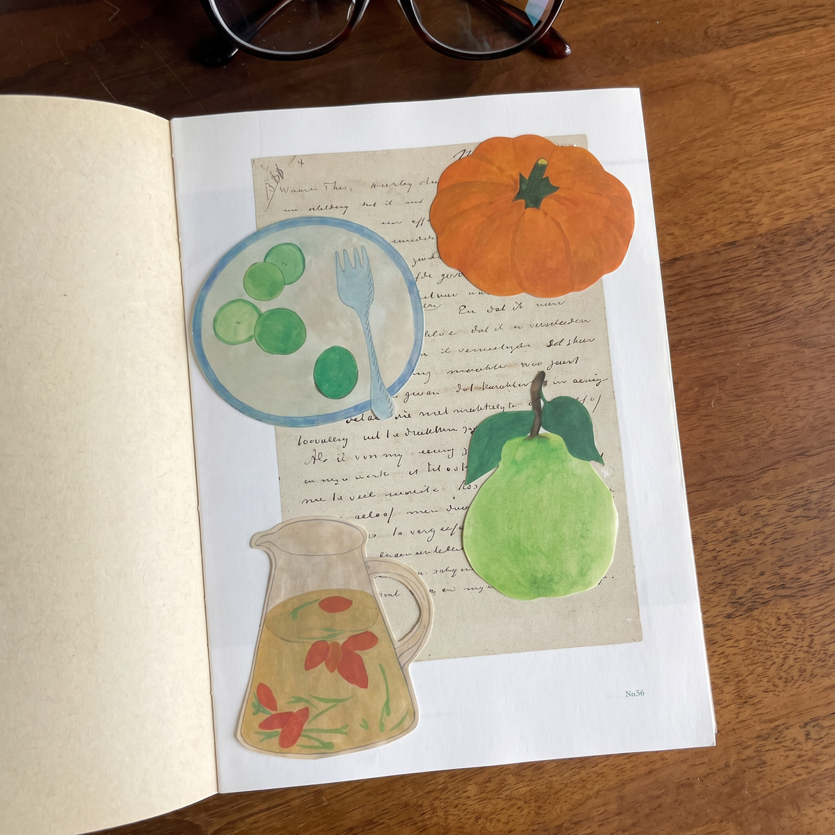 Fruit & Vegetable Die-Cut Memo