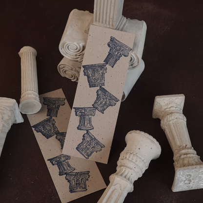 Roman Column Wooden Stamp Collection