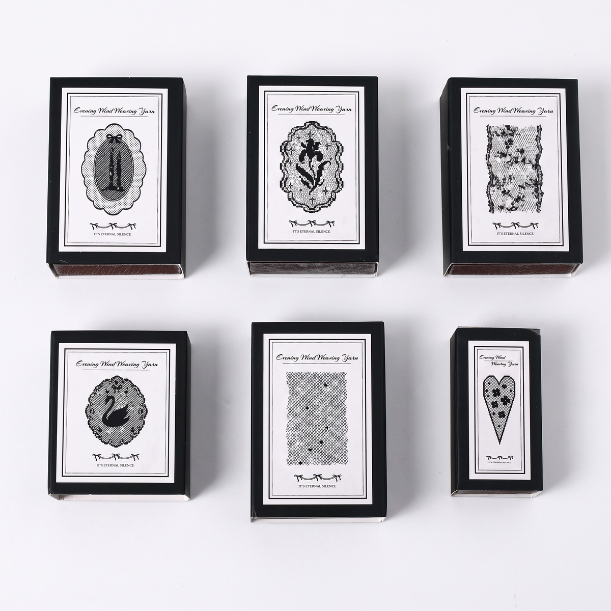Evening Breeze Lace Wooden Stamp Collection