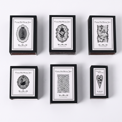 Evening Breeze Lace Wooden Stamp Collection