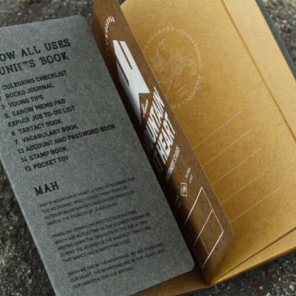 MAH RAW Washable Paper Travel Notebook