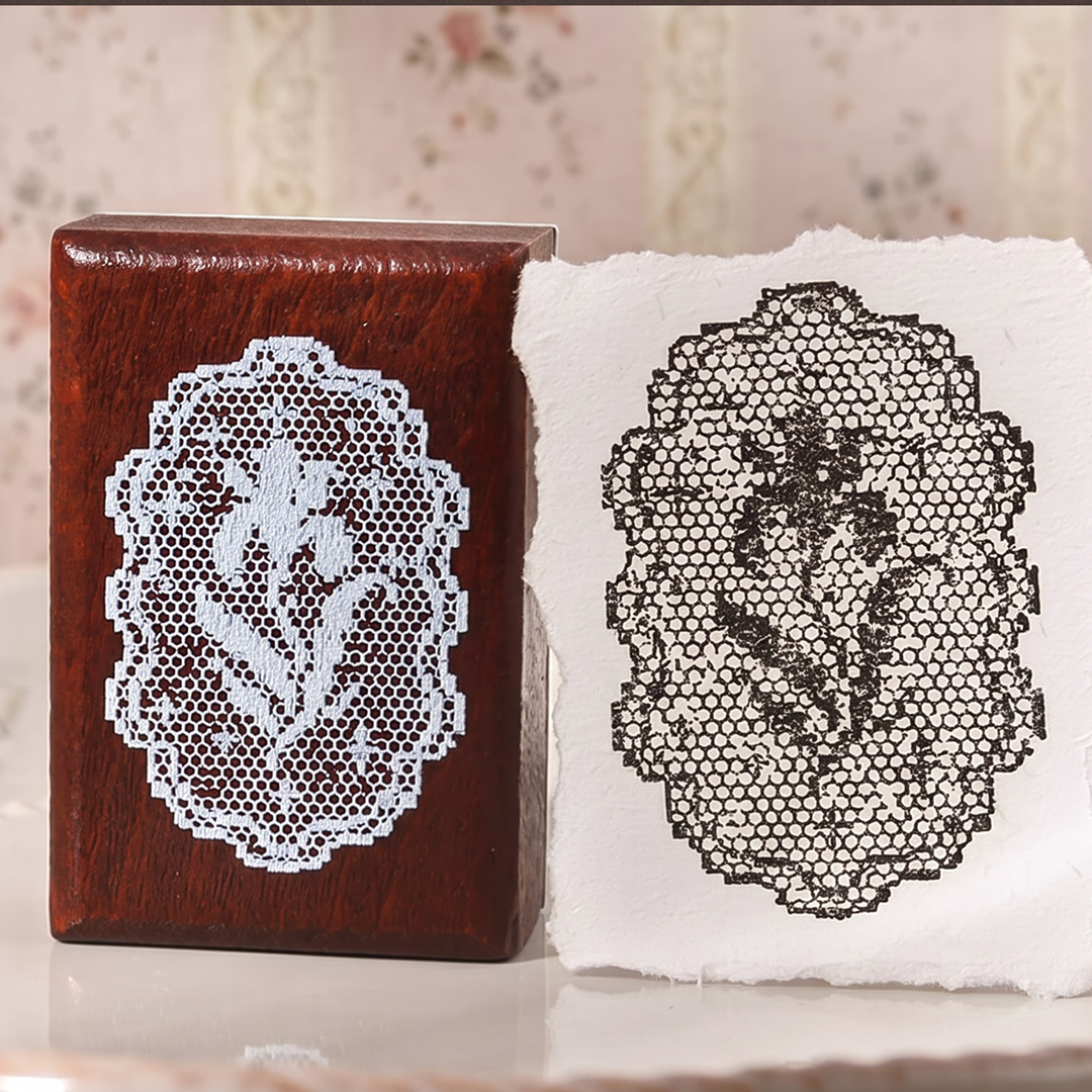 Evening Breeze Lace Wooden Stamp Collection