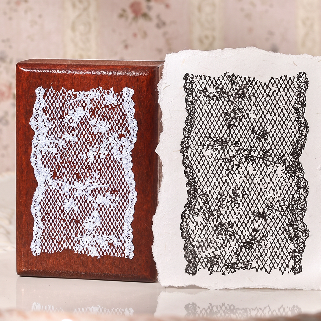 Evening Breeze Lace Wooden Stamp Collection