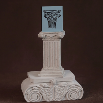 Roman Column Wooden Stamp Collection