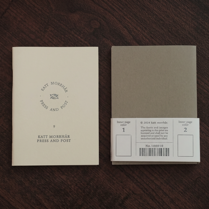 Round Trip Letterpress - TN Passport Notebook Set