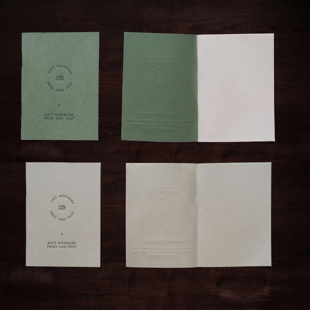 Round Trip Letterpress - TN Passport Notebook Set