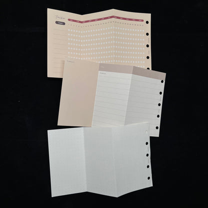 Tri-Fold Planner Inserts - Mini 5 / Mini 6 (Pocket) / Personal