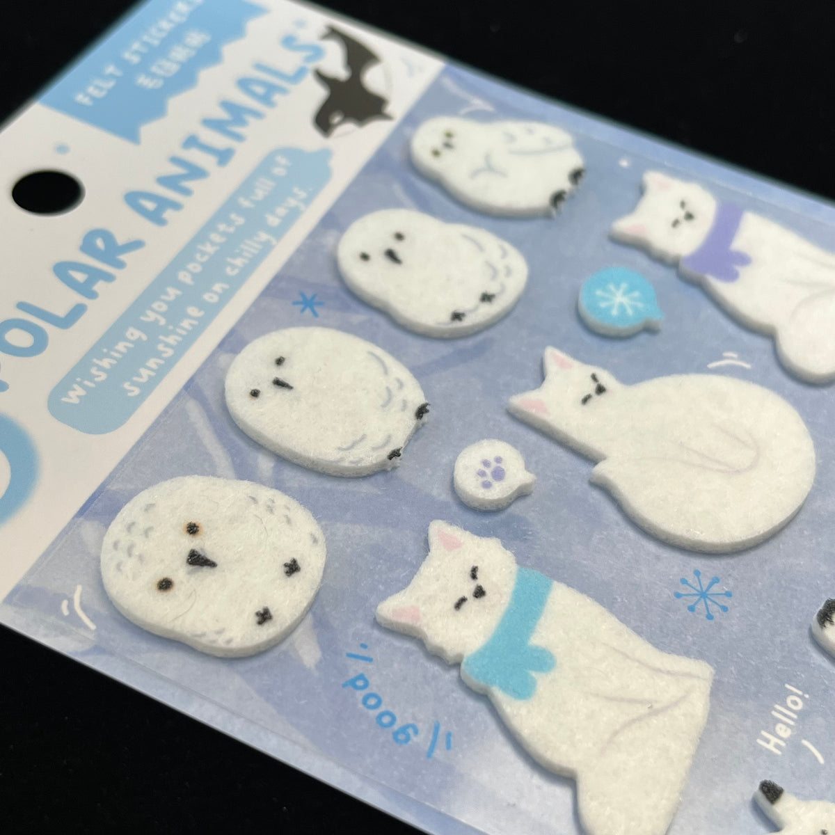 Letter from the Pole Felt Sticker Set