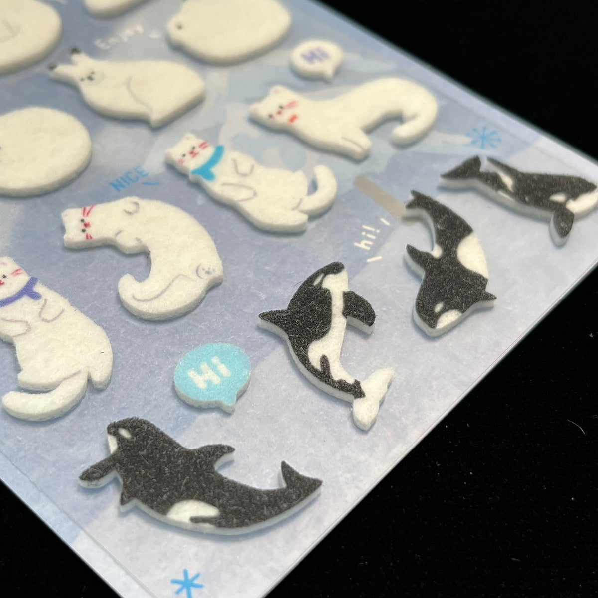 Letter from the Pole Felt Sticker Set