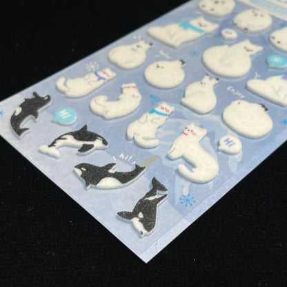 Letter from the Pole Felt Sticker Set