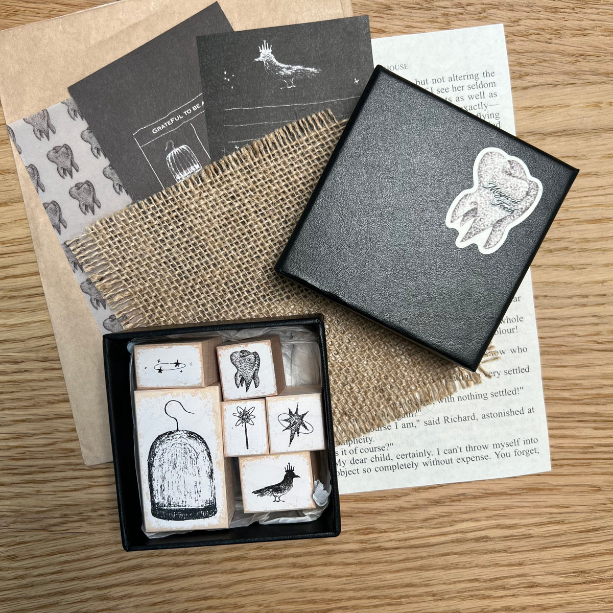 Magical Teeth Wooden Stamp Collection