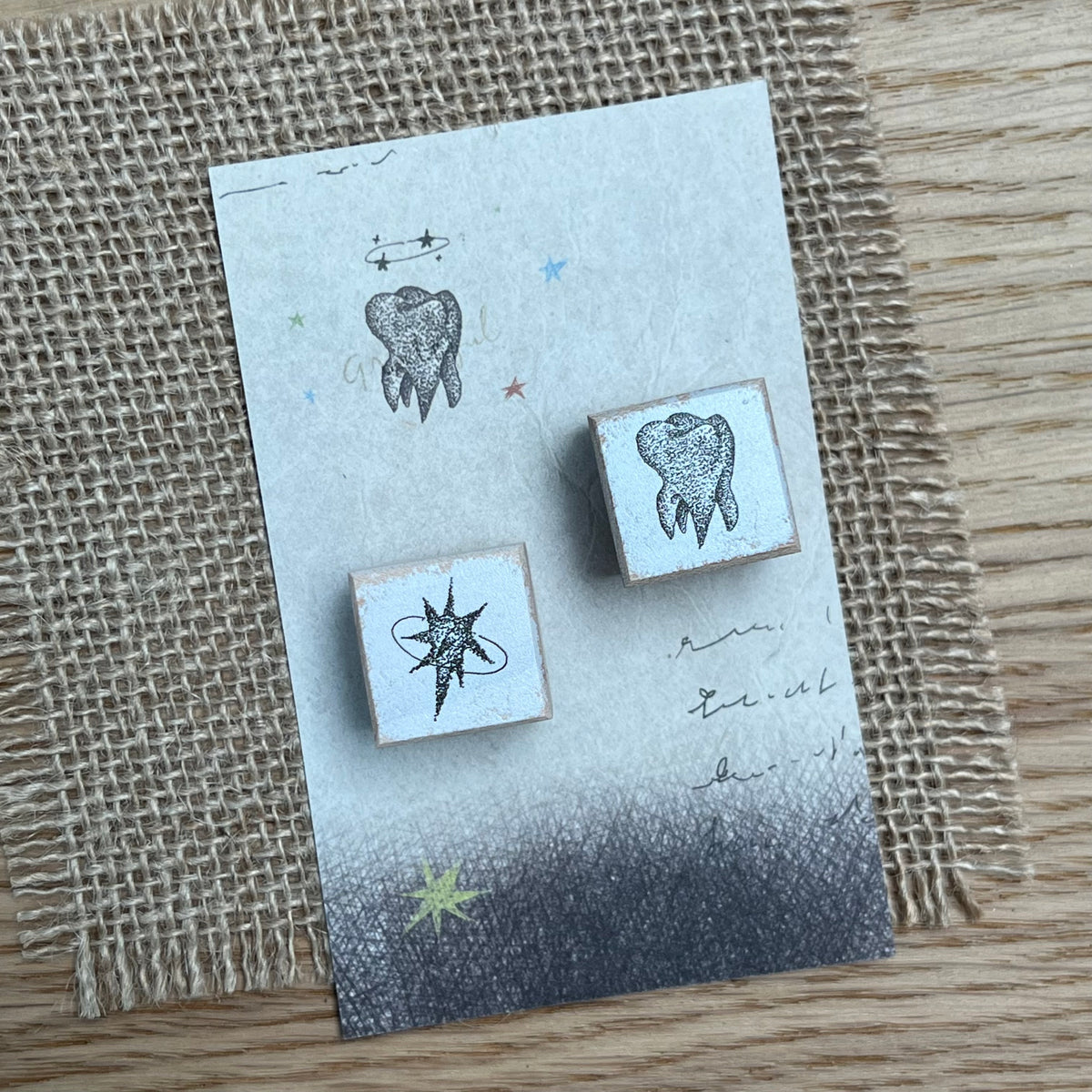 Magical Teeth Wooden Stamp Collection