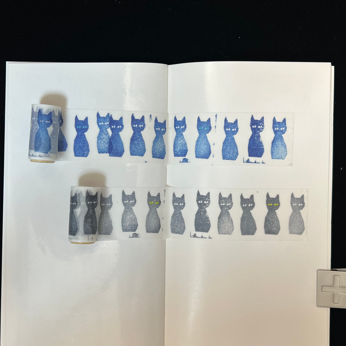 mt x minä perhonen Cat Washi Tape Sample Set - 2 Designs