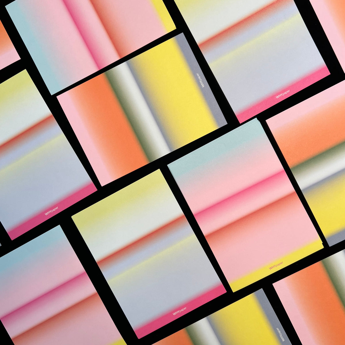 Gradient Memo Paper Sampler Set - Dawn, Morning Mist & Dusk