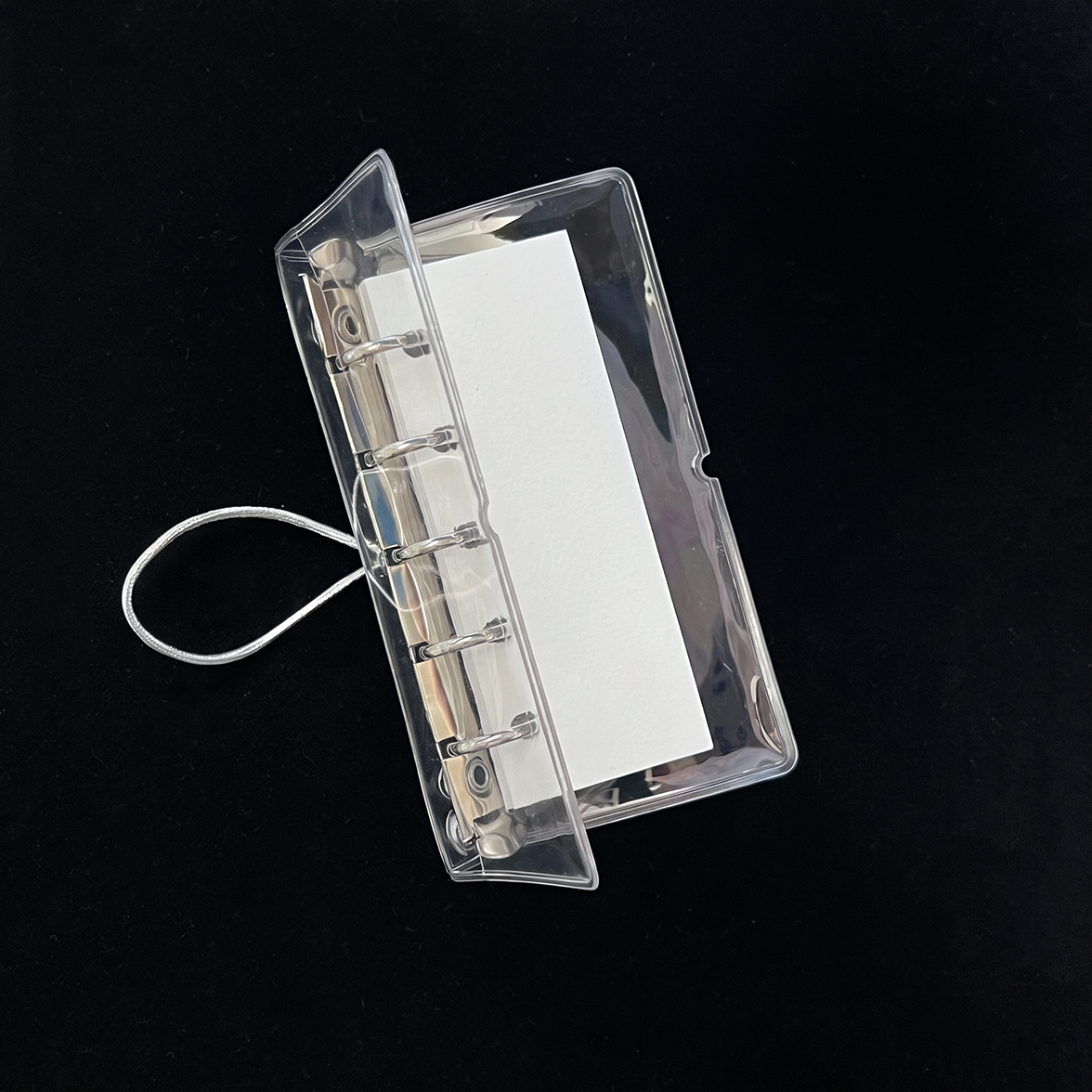 Mini 5 Half (M2.5) Clear Loose-Leaf Planner System