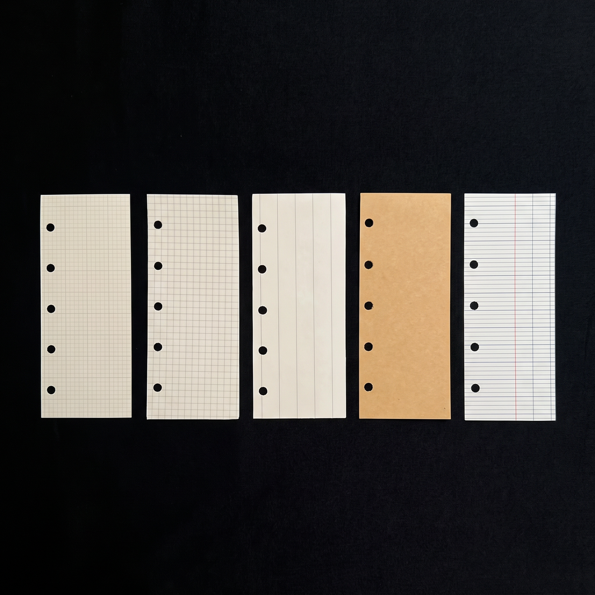 Mini 5 Half (M2.5) Clear Loose-Leaf Planner System